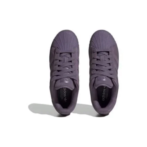 Adidas Superstar XLG Low Womens Shoes Purple IG2971 near new condition - Picture 3 of 11